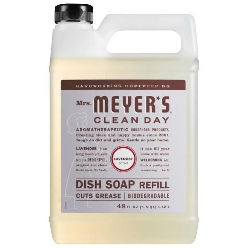 Mrs. Meyer‘s Clean Day Lavender Scent Liquid Dish Soap Refill 48 Oz 1 Pk