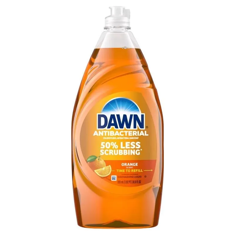 Dawn Orange Scent Dishwashing Liquid – 30.8 oz Antibacterial, Biodegradable Formula