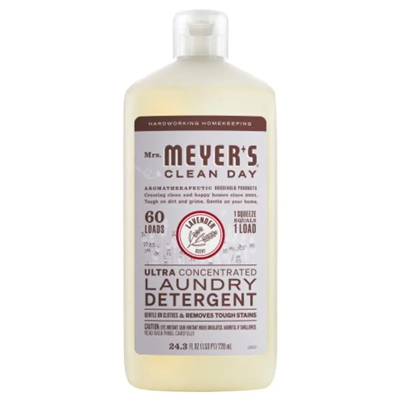 Mrs. Meyer‘s Clean Day Lavender Scent Liquid Laundry Detergent 24.3 Oz 60 Loads