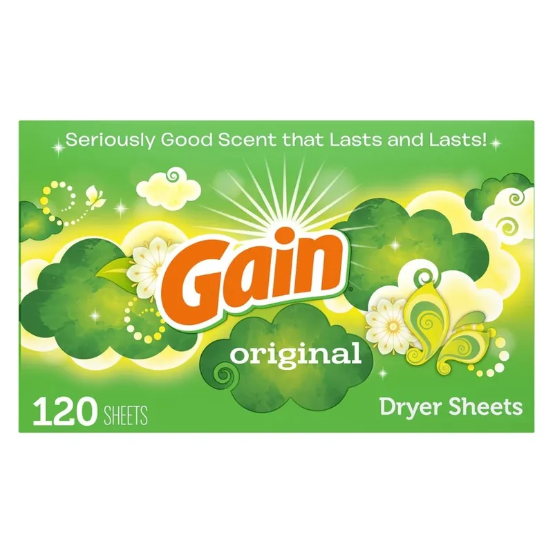 Gain Original Scent Dryer Sheets Sheets 1 Pk