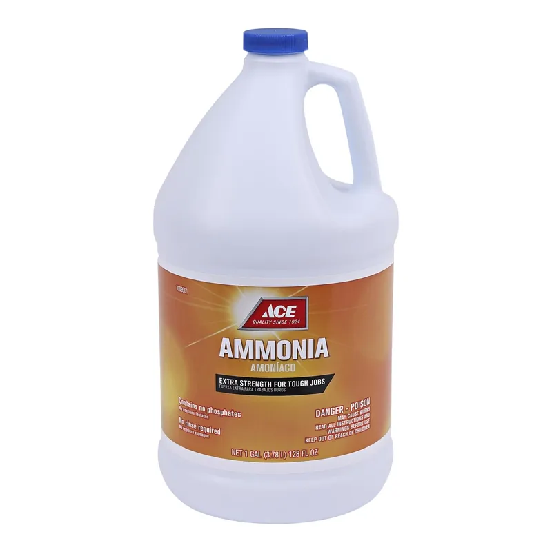 Regular Scent Ammonia Liquid Cleaner 1 Gallon For Tough Cleaning Jobs