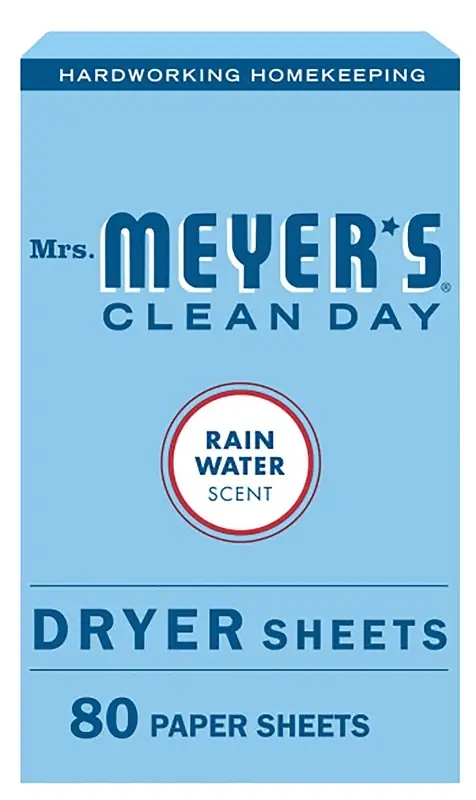 Mrs. Meyer‘s Clean Day Rain Water Scent Dryer Sheets Sheets 80 Pk