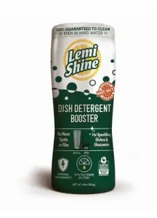 Lemi Shine Citrus Scent Powder Dishwasher Booster 10 Oz 1 Pk