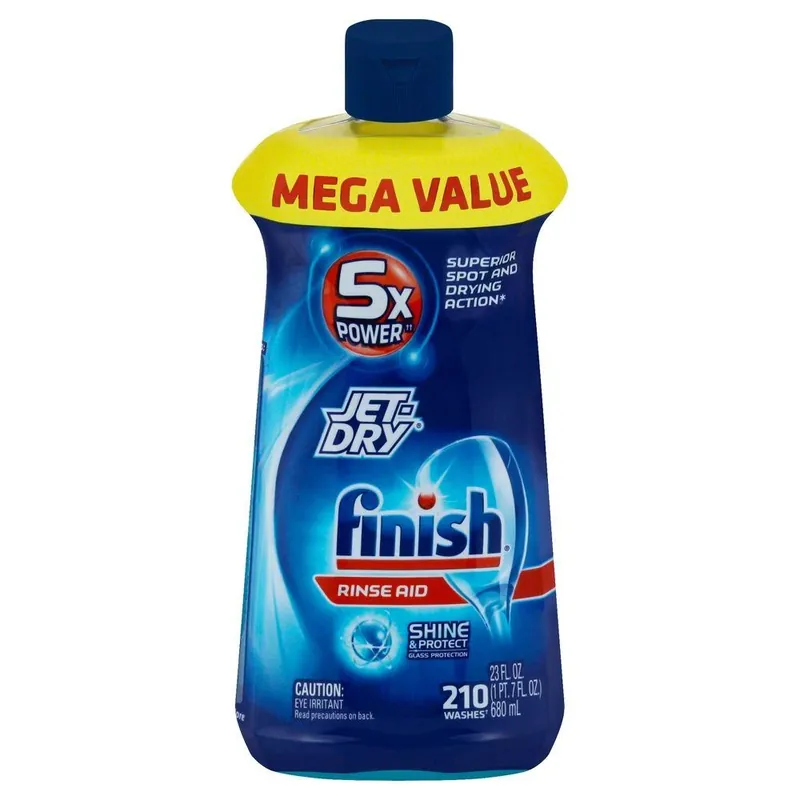 Jet-Dry Dishwasher Rinse Aid, 23 Oz.