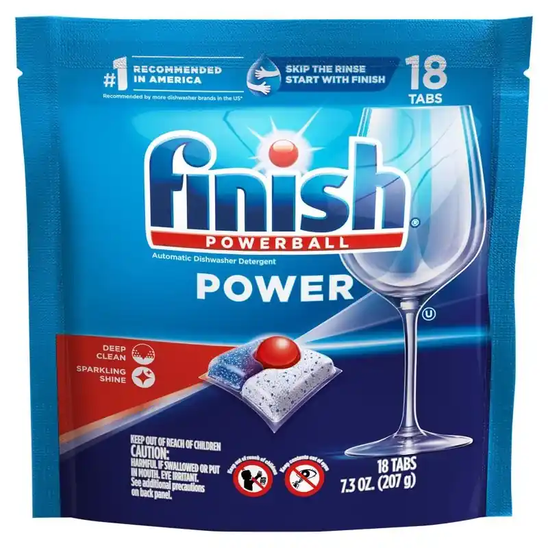 Finish Powerball Fresh Scent Pods Dishwasher Detergent 7.3 Oz 18 Pk