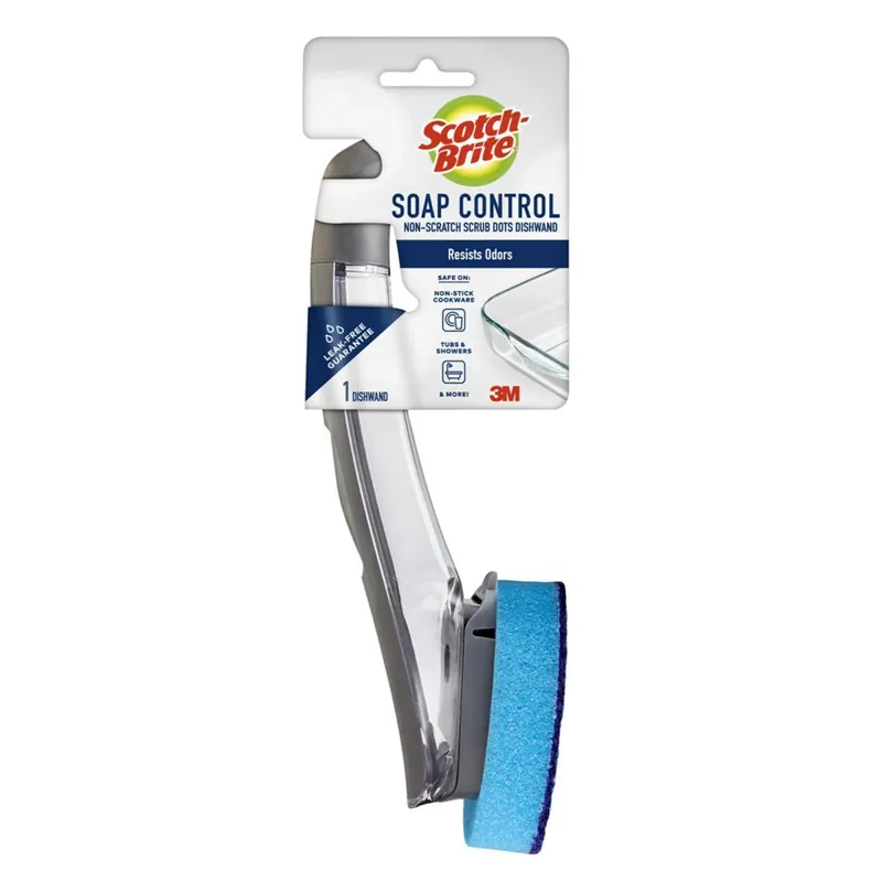 Scotch-Brite Non-Scratch Dishwand Brush For Multi-Purpose 1 Pk