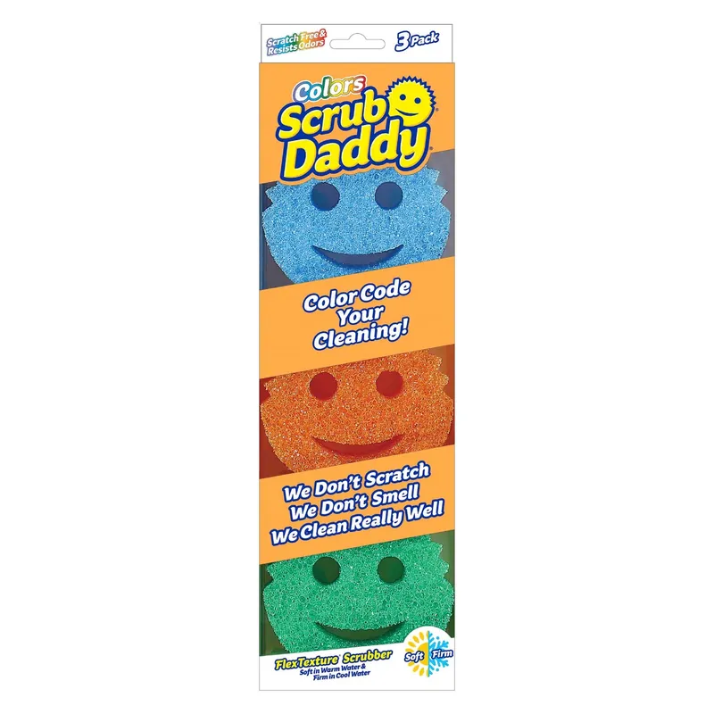 Scrub Daddy Heavy Duty Scrubber For All Purpose 13.9 In. L 3 Pk