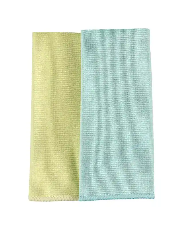 Libman Microfiber Kitchen Cleaning Cloth 12 In. W X 12 In. L 2 Pk
