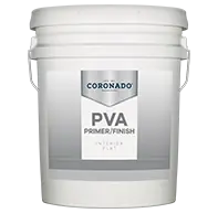 Pva Primer And Finish Flat White 5 Gallon Interior Paint