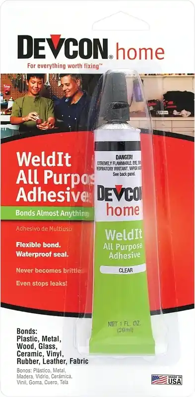 Weld-It All Purpose Adhesive, Clear, 1 Oz.