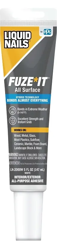 5 Oz. All Surface Construction Adhesive - Strong, Flexible Bond