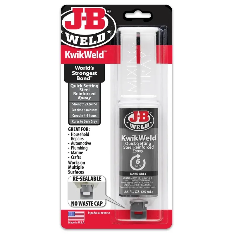 0.85 Ounce Kwikweld Epoxy Adhesive For Strong Bonding And Repairs