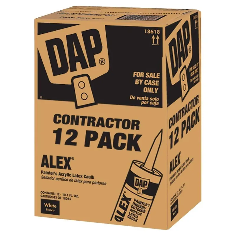 DAP Alex White Acrylic Latex Painter‘s Caulk 10.1 Oz