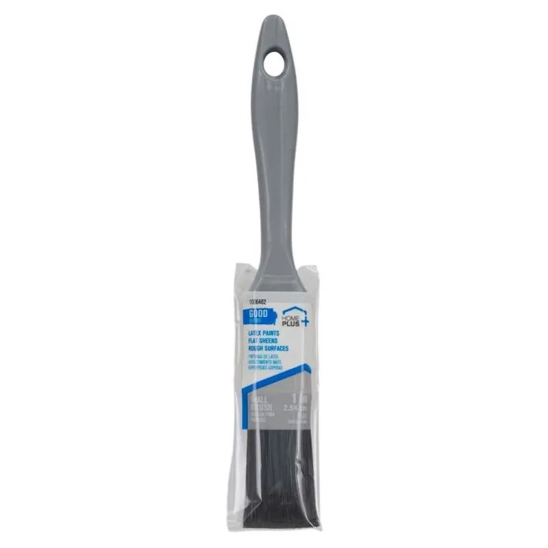 Home Plus Good 1‑Inch Flat Paint Brush – Precision Synthetic Finish