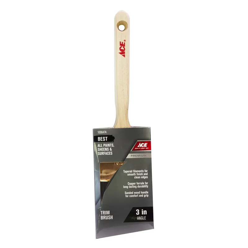 Best 3 In. Angle Trim Paint Brush For Precision Painting