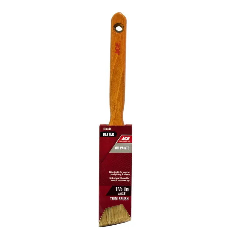 Better 1-1/2 In. Angle Paint Brush For Stains And Clear Coats