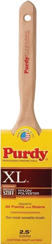 Xl Elasco 2-1/2 In. Medium Stiff Flat Trim Paint Brush - Model 144100325