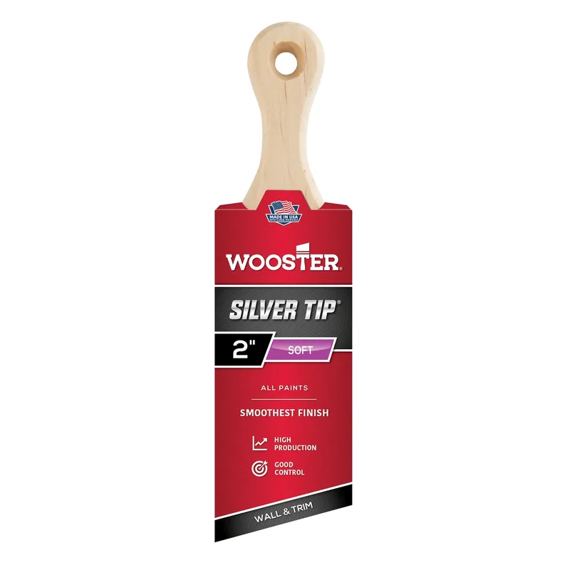Wooster Silver Tip 2 In. Soft Angle Paint Brush