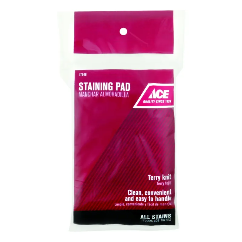 Ace 4.5 In. W Staining Pad For Smooth Surfaces 1 Pk