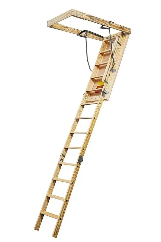 Stairways 22.5 Inch X 10 Feet Disappearing Stairway, 250 Lb Capacity
