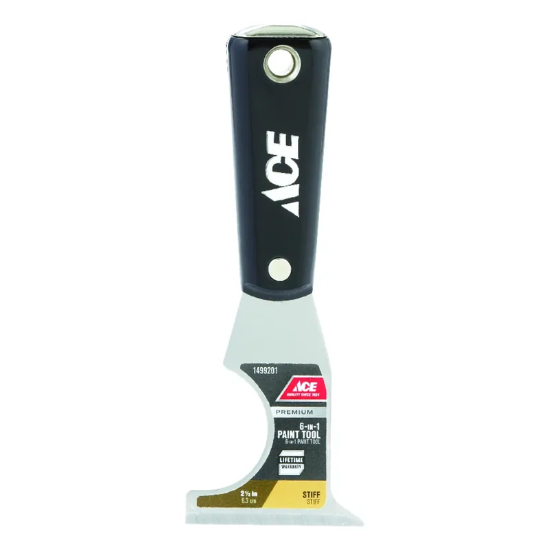 2-1/2 In. W Steel Stiff Paint Scraper With Nylon Handle And Hammer End