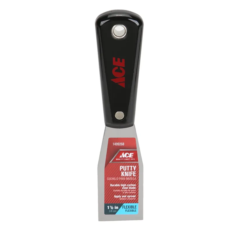1.5 In. W High-carbon Steel Flexible Putty Knife With Professional Handle
