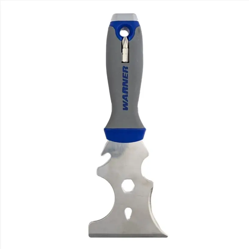 Warner Carbon Steel 15-in-1 Multi-function Paint Scraper