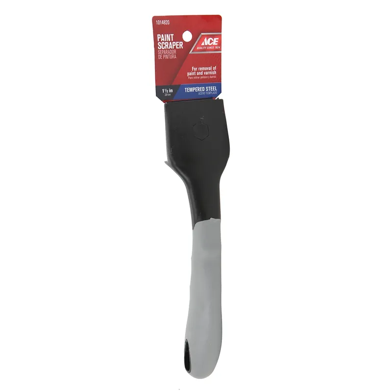 1-1/2 In. W High Carbon Steel 4-edge Paint Scraper With Comfortable Grip