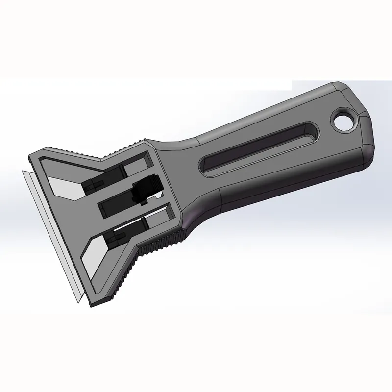 1 In. W Steel Retractable Utility Scraper For Light-duty Scraping Tasks