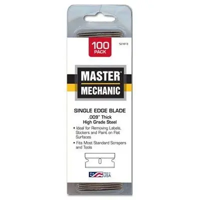 Accutec Blades Inc MM 100PK SGL Edge Blade 50 Pack
