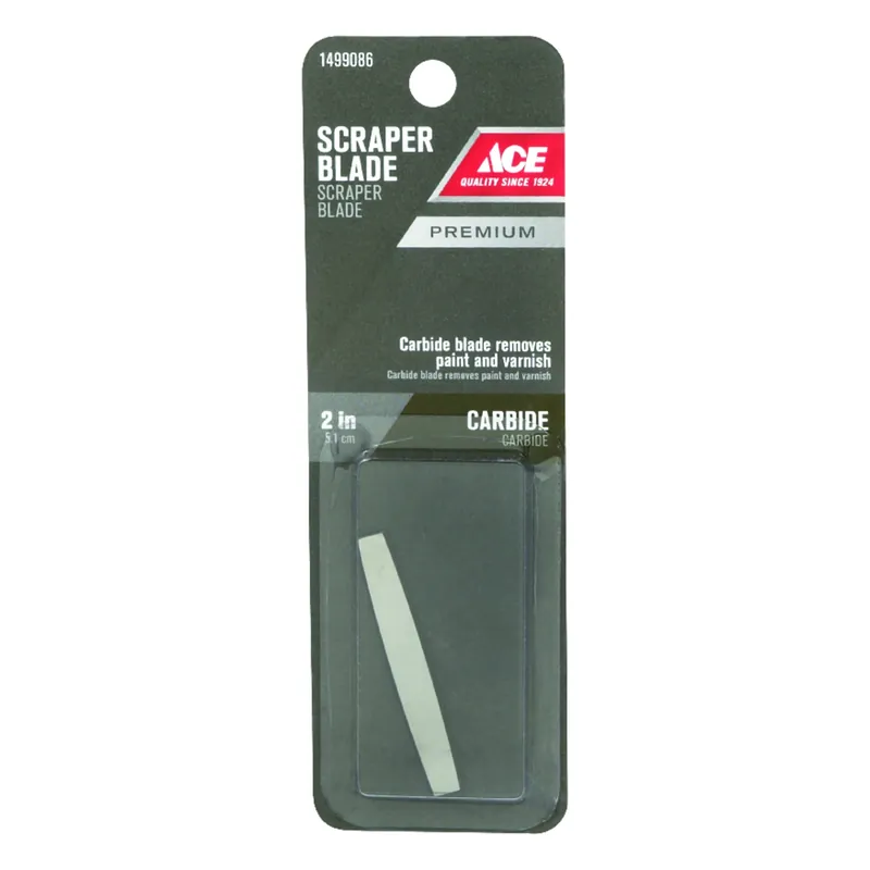 2 Inch Tungsten Carbide Double Edge Scraper Blade For Aggressive Scraping