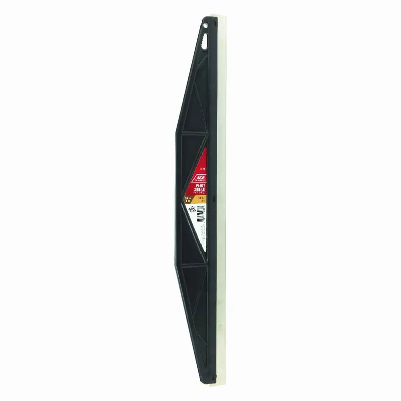23 In. L Black Stainless Steel Paint Shield For Precision Trimming And Painting