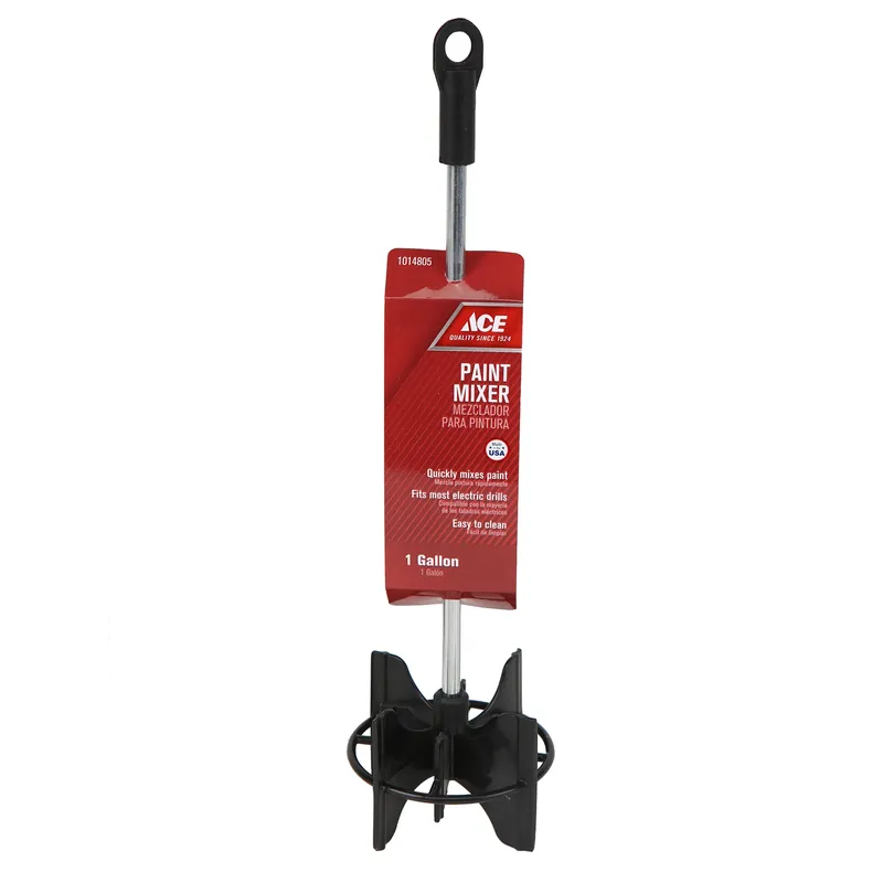 3 In. W X 9.5 In. L Electric Paint Mixer For Pint To 5 Gallon Containers