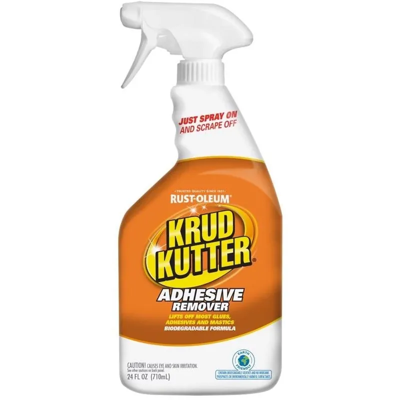 Krud Kutter Adhesive Remover Spray – 24 oz Liquid Formula