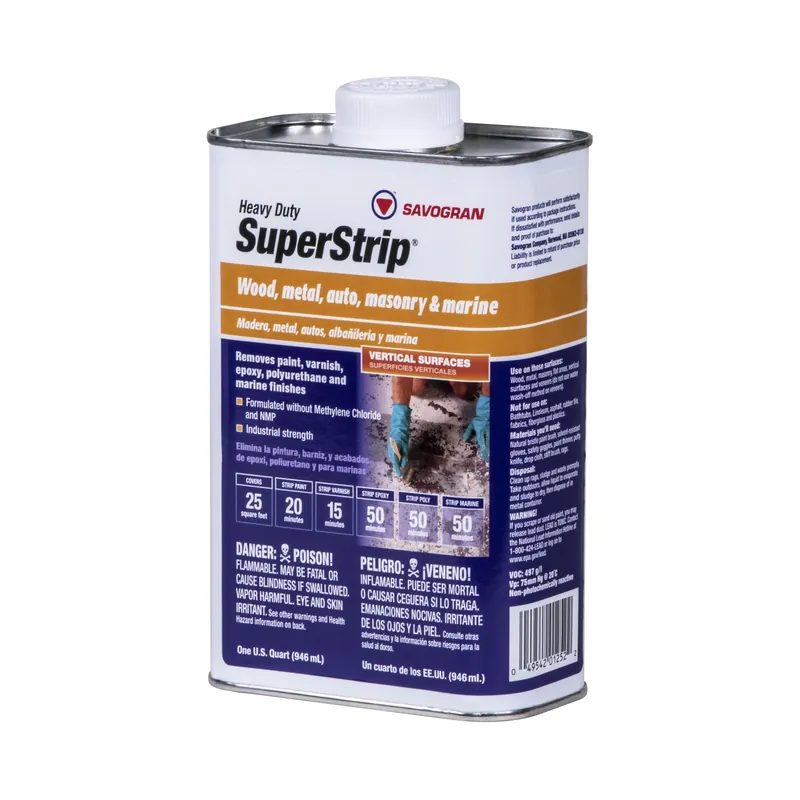 SuperStrip Stripper, DCM Methylene Chloride Free, Qt.