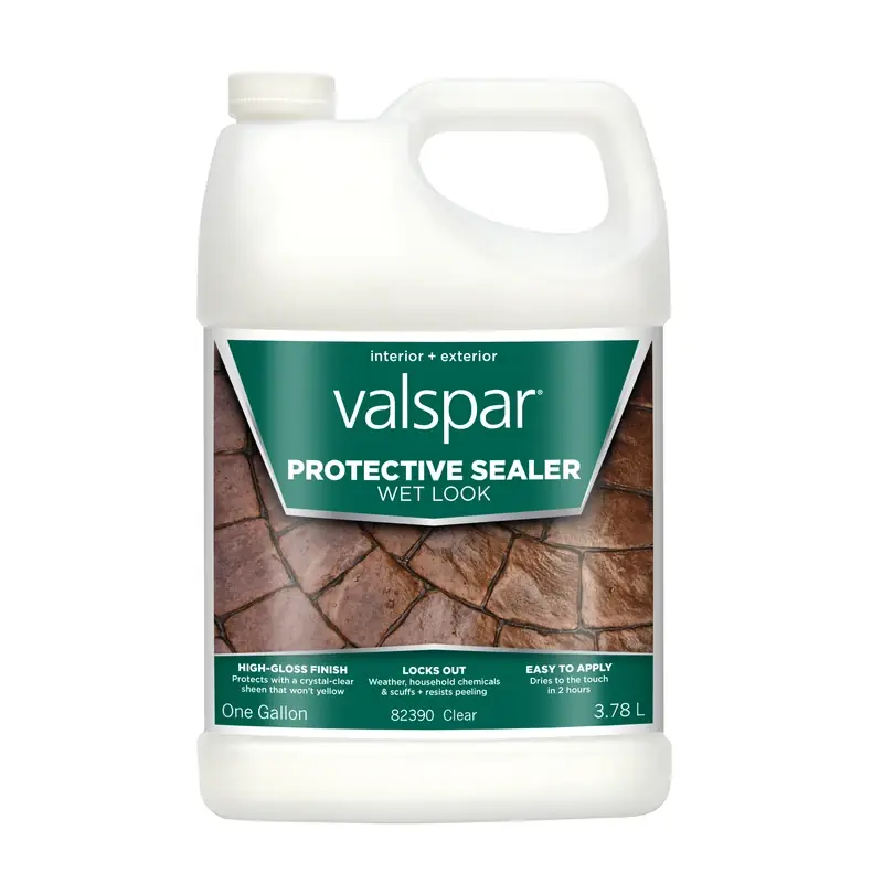 024.0082390.007 Wet Look High-gloss Protective Sealer, Clear, 1 Gallon