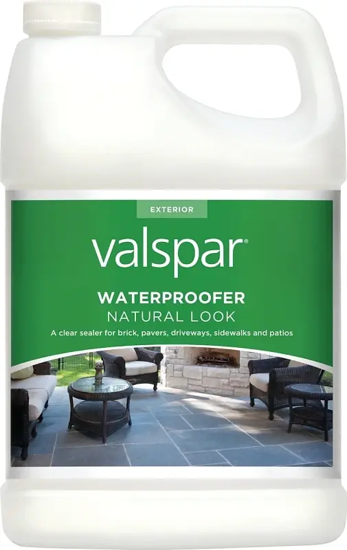 Valspar Natural Look Protective Sealer Flat Clear Silicone Natural Sealer 1 Gal
