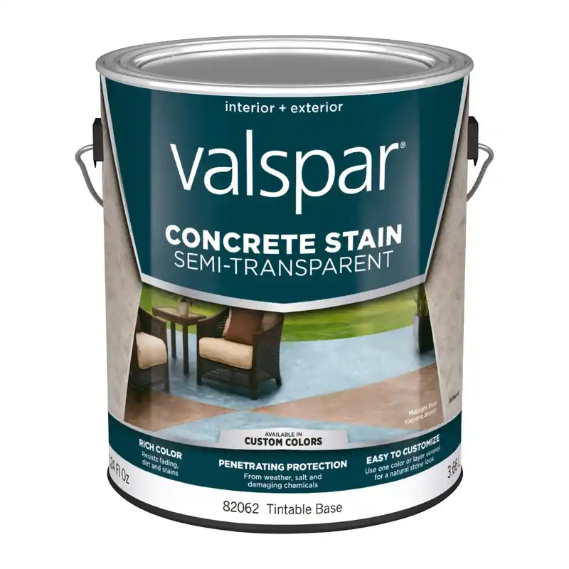 Semi-transparent Tintable Base 4 Concrete Stain 1 Gallon