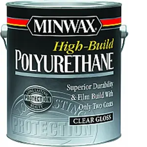 Minwax 71090 Gallon Gloss High Build Polyurethane Pack Of 2