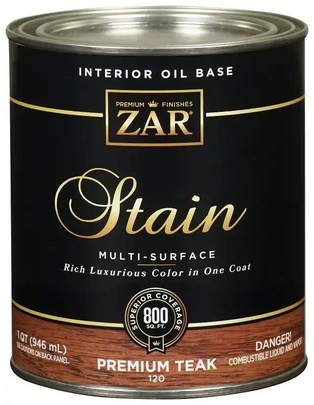 Interior Wood Stain, Premium Teak, Qt.