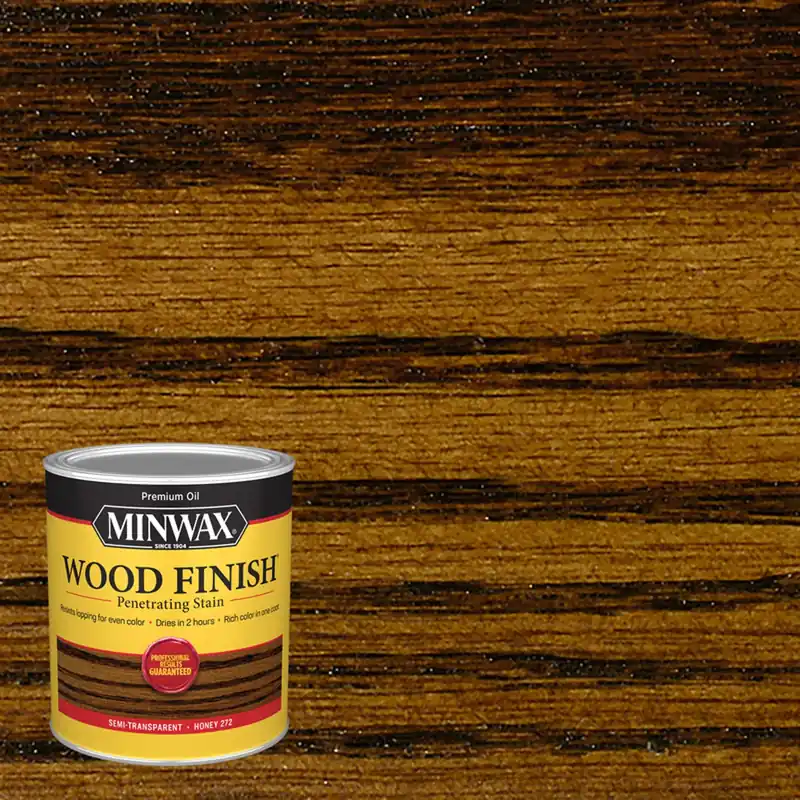 Penetrating Wood Stain, Oil-Based, Honey, 1-Qt.