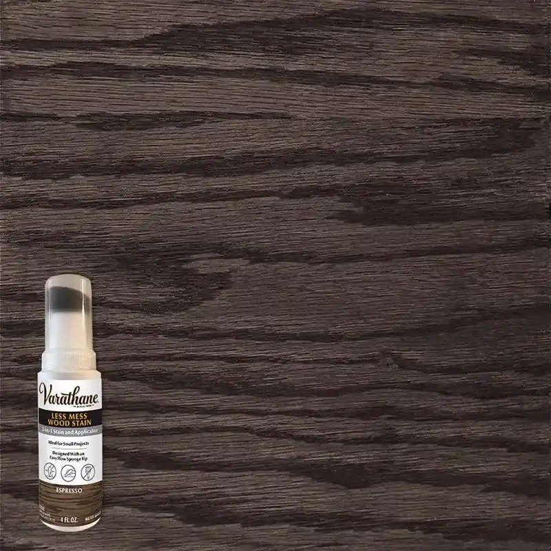 Varathane Less Mess Espresso Water-Based Linseed Oil Emulsion Wood Stain 4 Oz