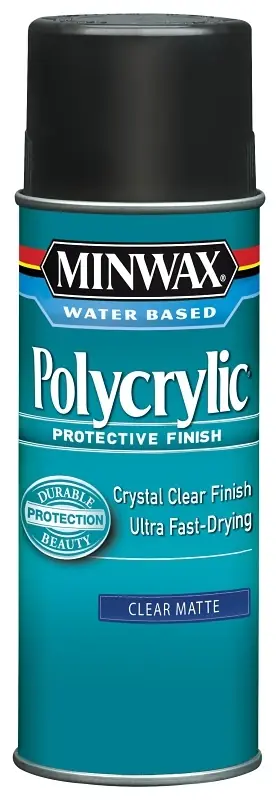 Polycrylic Matte Clear Water-based Protective Finish 11.5 Oz Aerosol Spray