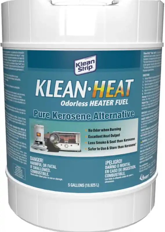 Klean Strip Klean-heat Clean Burning Fuel 5 Gallon Petroleum Hydrocarbons