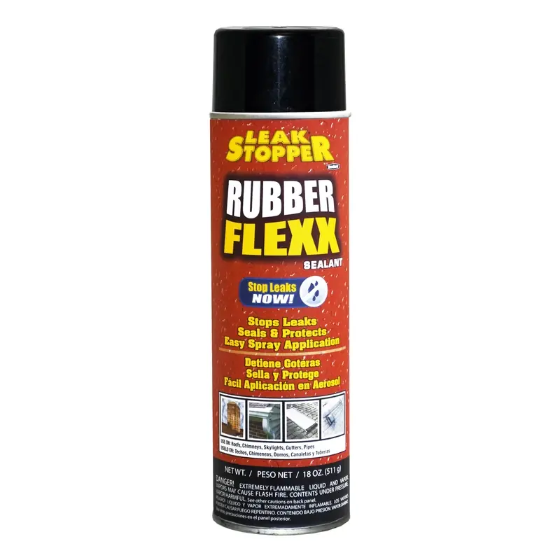 Rubber Flexx Sealant, Black, 18-oz. Aerosol