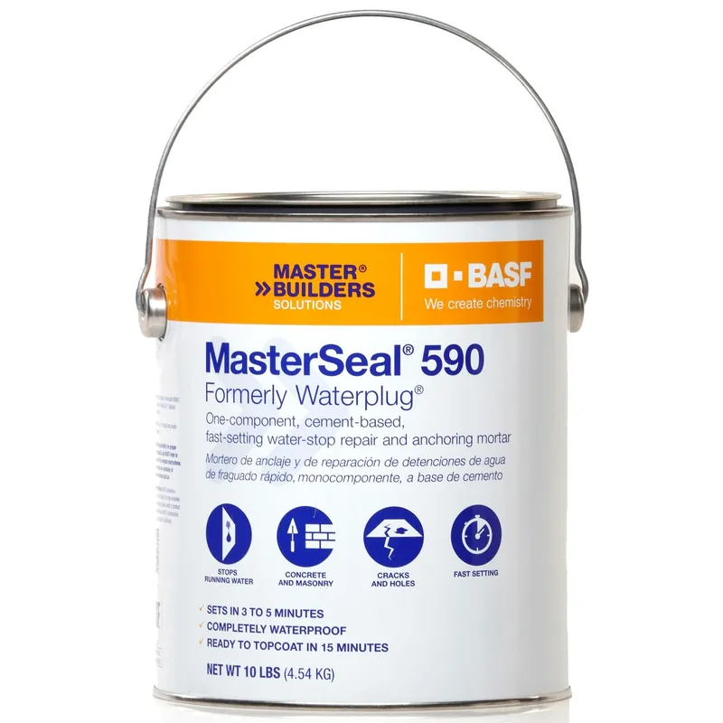 590 Hydraulic Cement, Quick Setting, 10 Lbs.
