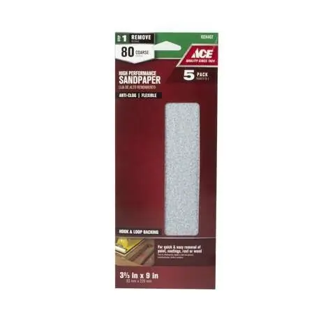 SANDING SHEET 80G 5PK