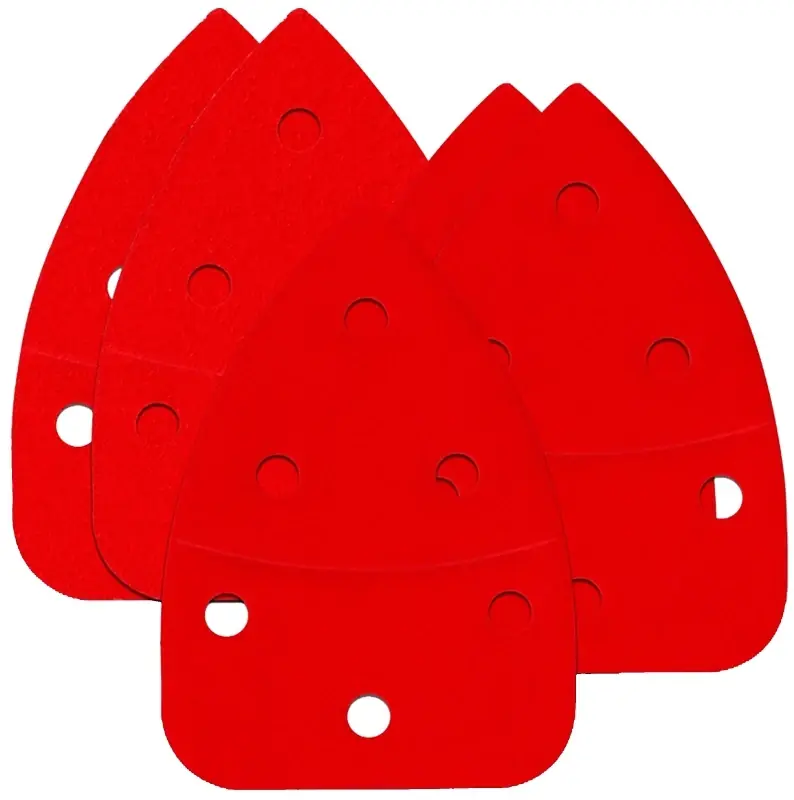 Diablo 5-1/2 In. L X 3-7/8 In. W Assorted Grit Aluminum Oxide Mouse Sandpaper 5 Pk