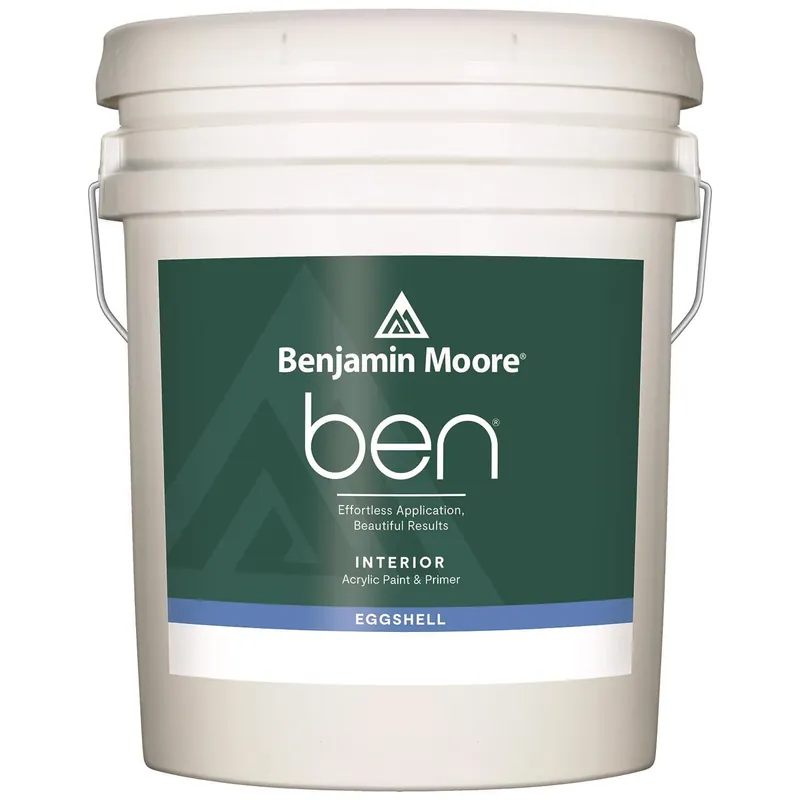 Ben Eggshell Base 2 Interior Paint And Primer 5 Gallon