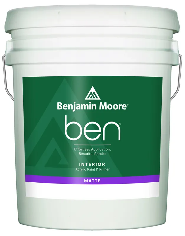Ben Matte Base 1 Paint And Primer Interior 5 Gallon